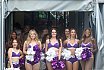 Die Galaxy Dancers beim Spiel gegen die Fehérvár Enthroners am 30.07.2023