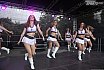 Die Cheerleader beim Spiel Galaxy vs Fire am 03.09.2023