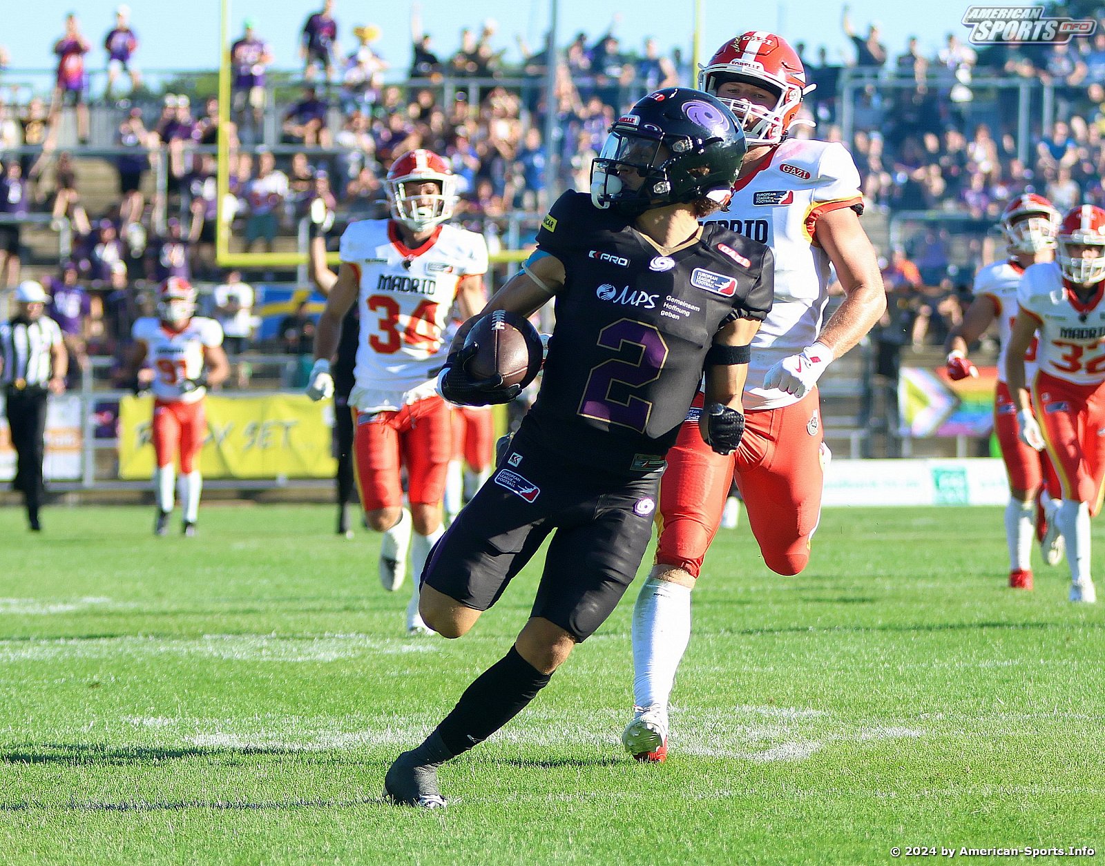 ELF: Frankfurt Galaxy vs Madrid Bravos 37:20 10.08.2024