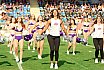 Die Frankfurt Galaxy Cheerleader beim Spiel Frankfurt Galaxy vs Paris Musketeers am 24.06.2022