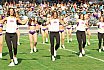 Die Frankfurt Galaxy Cheerleader beim Spiel Frankfurt Galaxy vs Paris Musketeers am 24.06.2022
