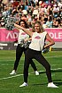 Die Frankfurt Galaxy Cheerleader beim Spiel Frankfurt Galaxy vs Paris Musketeers am 24.06.2022