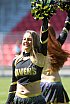 Die INSpire Dancers beim GFL2 Spiel der Krefeld Ravens vs Rostock 10.05.2025
