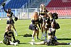 Die INSpire Dancers beim GFL2 Spiel der Krefeld Ravens vs Rostock 10.05.2025