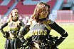 Die INSpire Dancers beim GFL2 Spiel der Krefeld Ravens vs Rostock 10.05.2025
