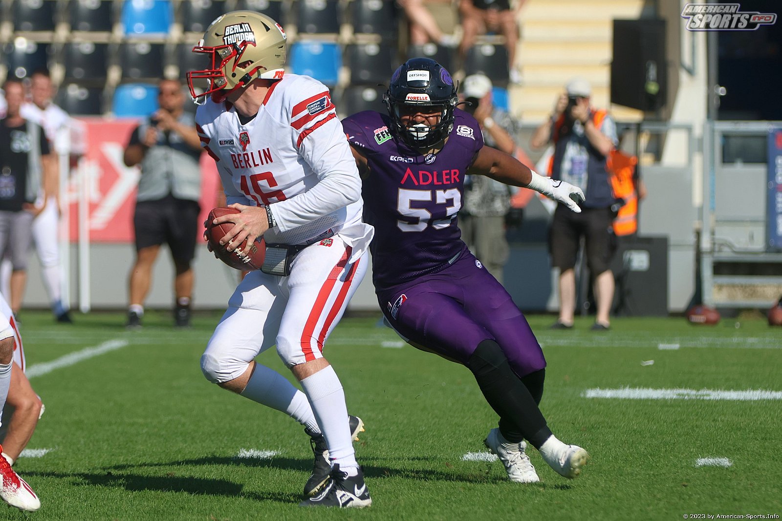 ELF: Frankfurt Galaxy vs Berlin Thunder 20:03 09.09.2023