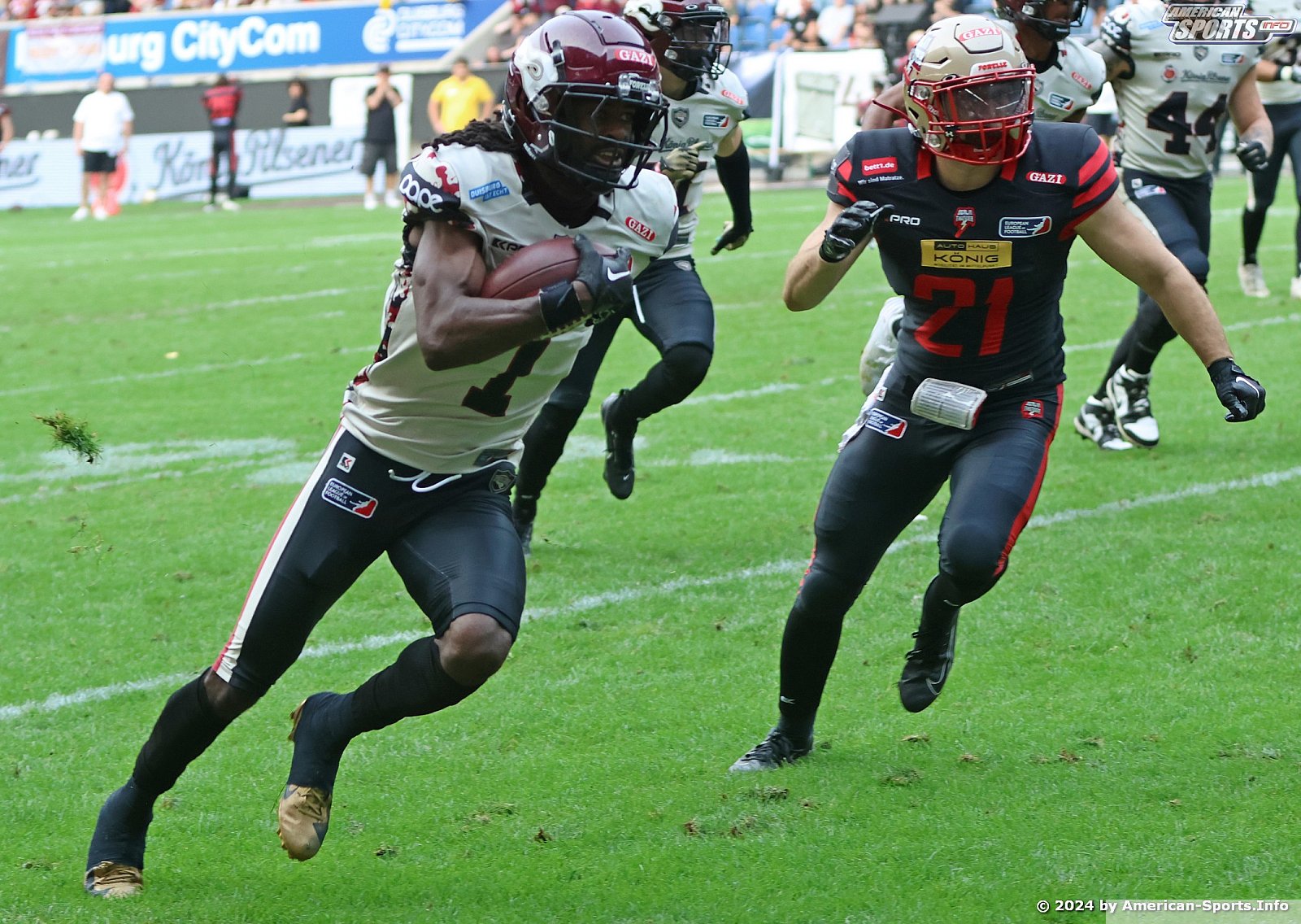 ELF: Rhein Fire vs  Berlin Thunder 47:14 18.08.2024