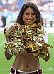 ELF: Die Pyromaniacs Cheerleader beim Spiel Rhein Fire vs Hamburg SeaDevils am 15.06.2025