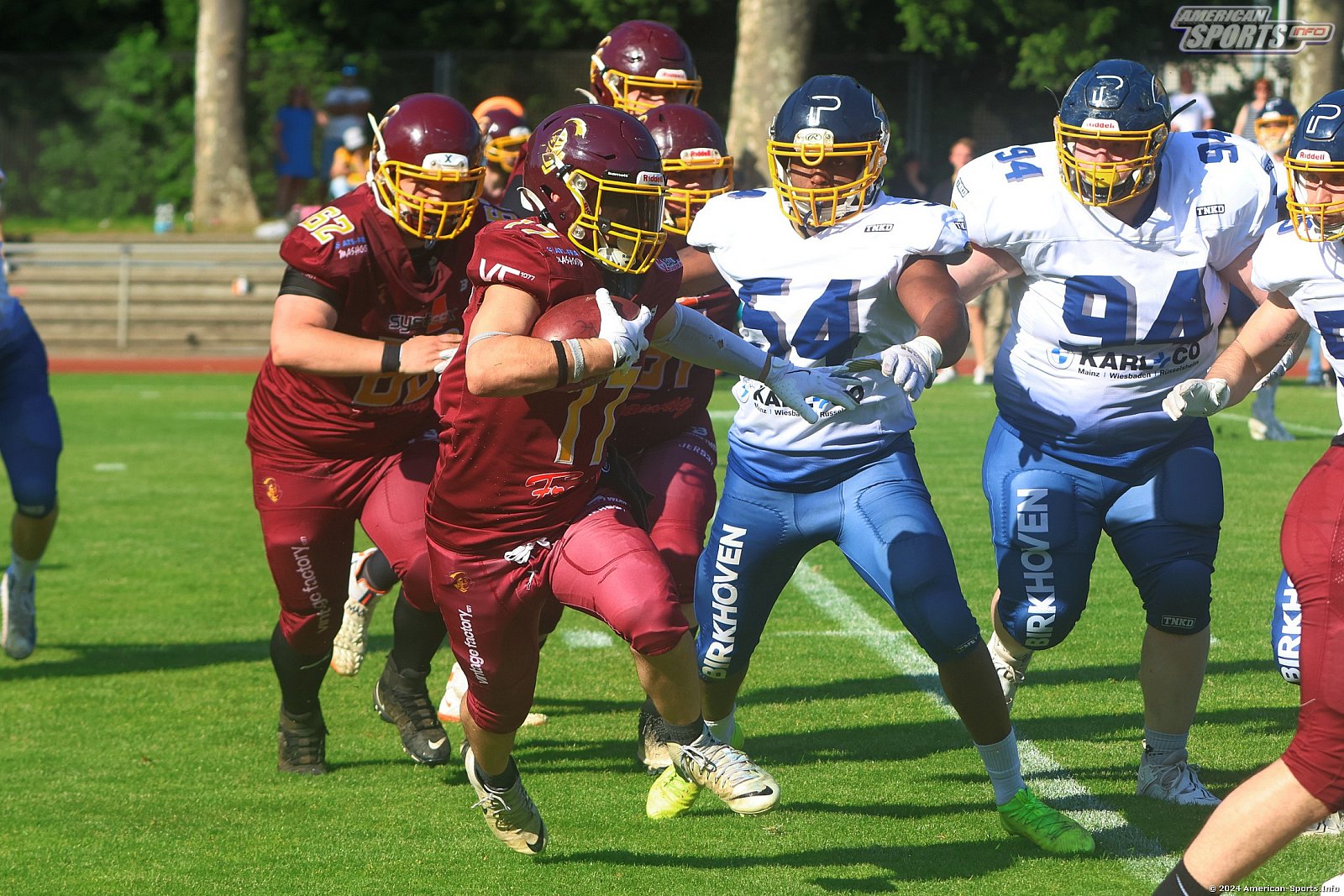 Hessenpokalfinale: Rüsselsheim Crusaders vs Wiesbaden Phantoms 00:33 12.05.2024