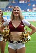 ELF: Die Pyromaniacs Cheerleader beim Spiel Rhein Fire vs Hamburg SeaDevils am 15.06.2025