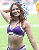ELF: Die Frankfurt Galaxy Dancers beim Spiel der Frankfurt Galaxy vs Prague Lions am 29.06.2025