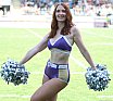 ELF: Die Frankfurt Galaxy Dancers beim Spiel der Frankfurt Galaxy vs Prague Lions am 29.06.2025