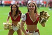 Die Cheerleader beim Spiel Rhein Fire vs Cologne Centurions am 23.07.2023