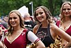ELF: Die Pyromaniacs Cheerleader beim Heimspiel von Rhein Fire gegen die Barcelona Dragons am  26.06.2022