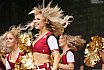 ELF: Die Pyromaniacs Cheerleader beim Heimspiel von Rhein Fire gegen die Barcelona Dragons am  26.06.2022