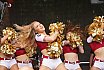 ELF: Die Pyromaniacs Cheerleader beim Heimspiel von Rhein Fire gegen die Barcelona Dragons am  26.06.2022