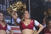ELF: Die Pyromaniacs Cheerleader beim Heimspiel von Rhein Fire gegen die Frankfurt Galaxy am 21.08.2022
