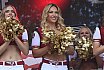 ELF: Die Pyromaniacs Cheerleader beim Heimspiel von Rhein Fire gegen die Frankfurt Galaxy am 21.08.2022
