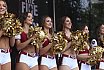 ELF: Die Pyromaniacs Cheerleader beim Heimspiel von Rhein Fire gegen die Frankfurt Galaxy am 21.08.2022