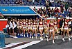 ELF: Die Pyromaniacs Cheerleader beim Heimspiel von Rhein Fire gegen die Barcelona Dragons am  26.06.2022