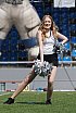 Die Frankfurt Universe Cheerleader beim Heimspiel gegen die Straubing Spiders am 30.07.2022