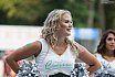 Die Cologne Cheerdance Cheerleader beim Heimspiel gegen die Potsdam Royals am 01.09.2019