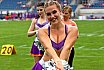 Die Frankfurt Universe Cheerleader beim Heimspiel gegen die Kirchdorf Wildcats am 28.07.2019