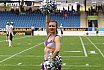 Die Frankfurt Universe Cheerleader beim Heimspiel gegen die Kirchdorf Wildcats am 28.07.2019