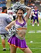 Die Frankfurt Universe Cheerleader beim Heimspiel gegen die Kirchdorf Wildcats am 28.07.2019