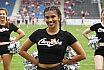 Die Frankfurt Universe Cheerleader beim Heimspiel gegen die Kirchdorf Wildcats am 28.07.2019
