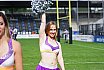 Die Frankfurt Universe Cheerleader beim Heimspiel gegen die Ravensburg Razorbacks am 21.05.2022