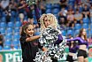 Die Frankfurt Universe Cheerleader beim Heimspiel gegen die Stuttgart Scorpions am 18.08.2019