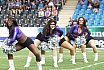 Die Frankfurt Universe Cheerleader beim Heimspiel gegen die Stuttgart Scorpions am 18.08.2019