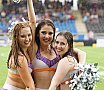 Die Frankfurt Universe Cheerleader beim Heimspiel gegen die Stuttgart Scorpions am 18.08.2019