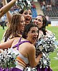 Die Frankfurt Universe Cheerleader beim Heimspiel gegen die Stuttgart Scorpions am 18.08.2019