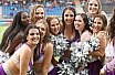 Die Frankfurt Universe Cheerleader beim Heimspiel gegen die Stuttgart Scorpions am 18.08.2019