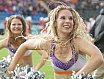 Die Frankfurt Universe Cheerleader beim Heimspiel gegen die Stuttgart Scorpions am 18.08.2019