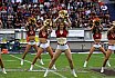 ELF: Die Pyromaniacs Cheerleader beim Heimspiel von Rhein Fire gegen die Barcelona Dragons am  26.06.2022