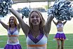 Die Frankfurt Universe Cheerleader beim Heimspiel gegen die Straubing Spiders am 30.07.2022
