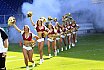 ELF: Die Pyromaniacs Cheerleader beim Heimspiel von Rhein Fire gegen die Frankfurt Galaxy am 21.08.2022