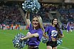 Die Frankfurt Universe Cheerleader beim Heimspiel gegen die Hildesheim Invaders am 21.09.2019