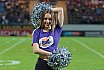 Die Frankfurt Universe Cheerleader beim Heimspiel gegen die Hildesheim Invaders am 21.09.2019