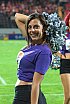 Die Frankfurt Universe Cheerleader beim Heimspiel gegen die Hildesheim Invaders am 21.09.2019