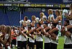 ELF: Die Pyromaniacs Cheerleader beim Heimspiel von Rhein Fire gegen die Barcelona Dragons am  26.06.2022