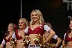 ELF: Die Pyromaniacs Cheerleader beim Heimspiel von Rhein Fire gegen die Barcelona Dragons am  26.06.2022