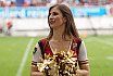 ELF: Die Pyromaniacs Cheerleader beim Heimspiel von Rhein Fire gegen die Barcelona Dragons am  26.06.2022