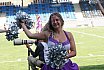 Die Frankfurt Universe Cheerleader beim Heimspiel gegen die Saarland Hurricanes am 02.07.2022