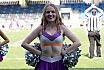 Die Frankfurt Universe Cheerleader beim Heimspiel gegen die Saarland Hurricanes am 02.07.2022