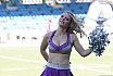 Die Frankfurt Universe Cheerleader beim Heimspiel gegen die Saarland Hurricanes am 02.07.2022