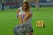 Die Frankfurt Universe Cheerleader beim Heimspiel gegen die Marburg Mercenaries am 07.09.2019